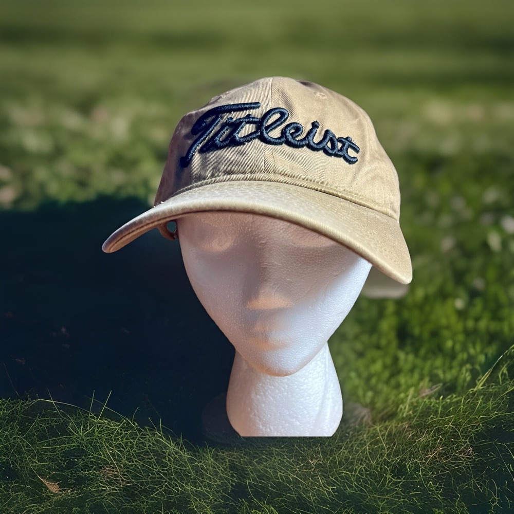 Titlist  Cap Khaki Adj Embroidered Golf CNOS Foundation Logo Dakota Dunes